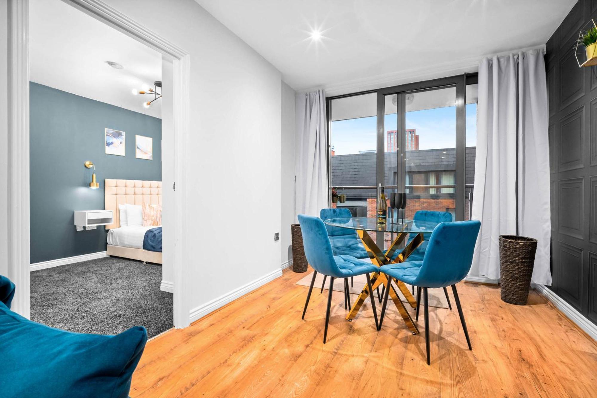 Luxury Two Bedroom Apartment - City Ceentre - Balcony - Jq - Netflix & Wifi - 11B Birmingham Exteriér fotografie